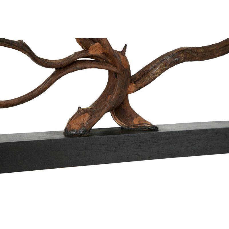 Rectangular Bauhinia and Teak Wood Wall Decor thumbnail 6
