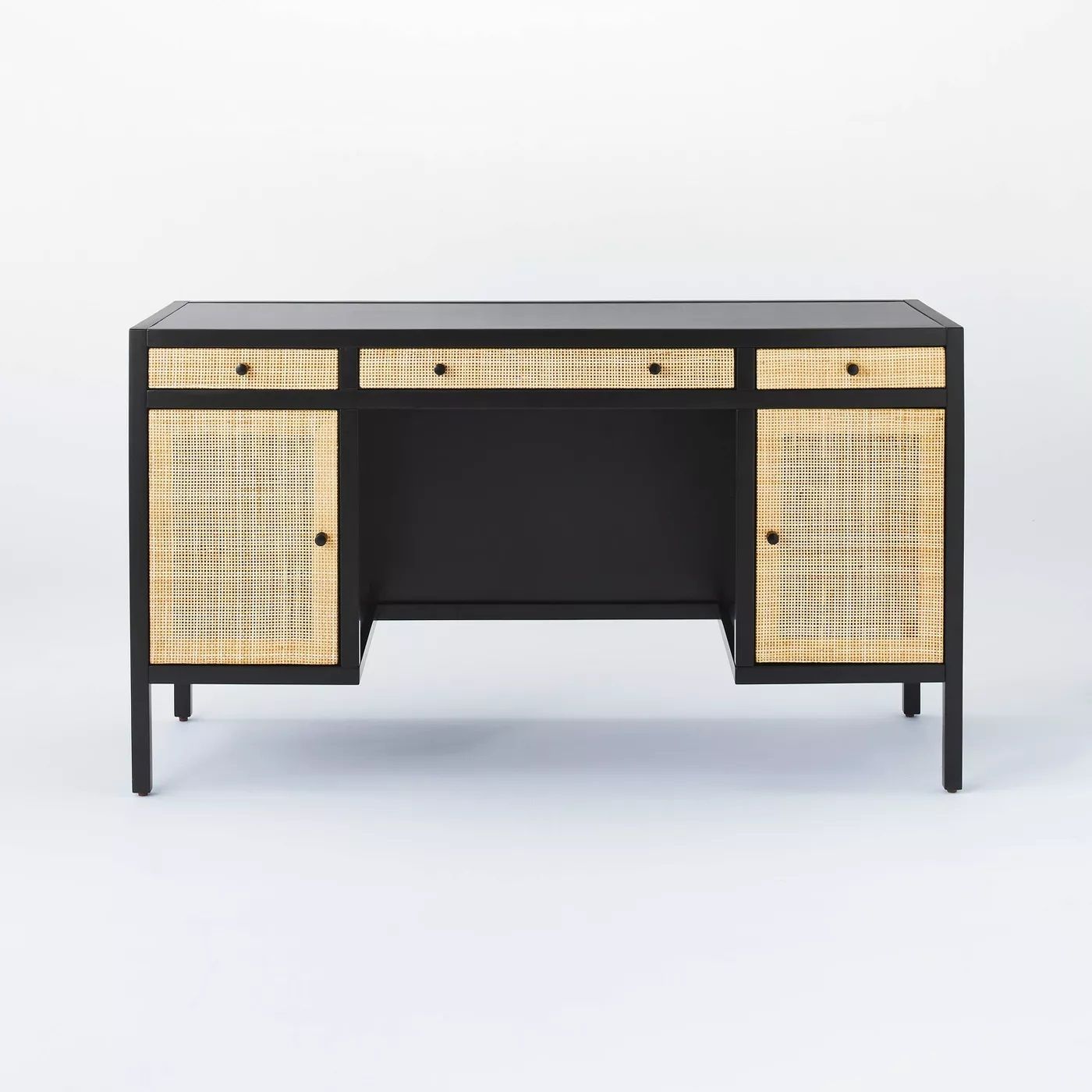 Springville Wood Executive Desk - Thumbnail 2
