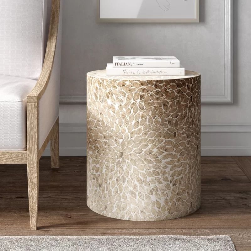 CRAIG DRUM END TABLE thumbnail 2