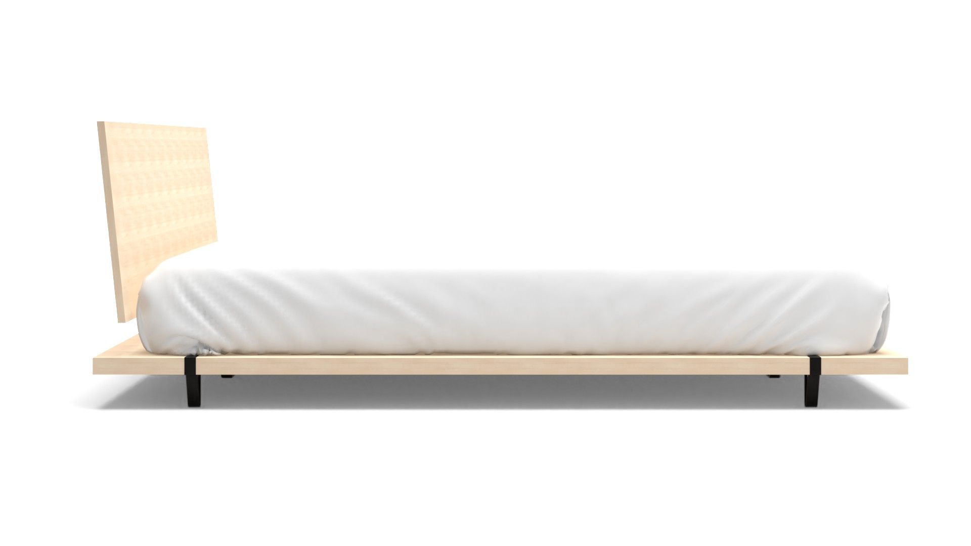 Birch Platform Black Bed-King thumbnail 2