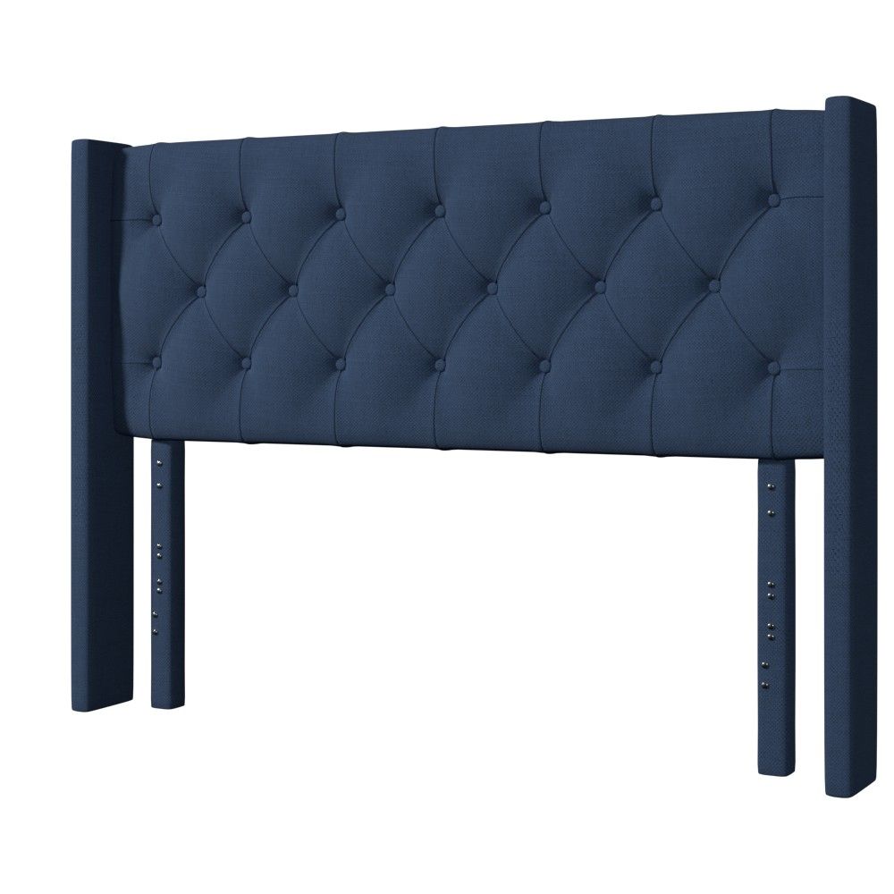 Aldo Upholstered WingBack Headboard-Queen thumbnail 2