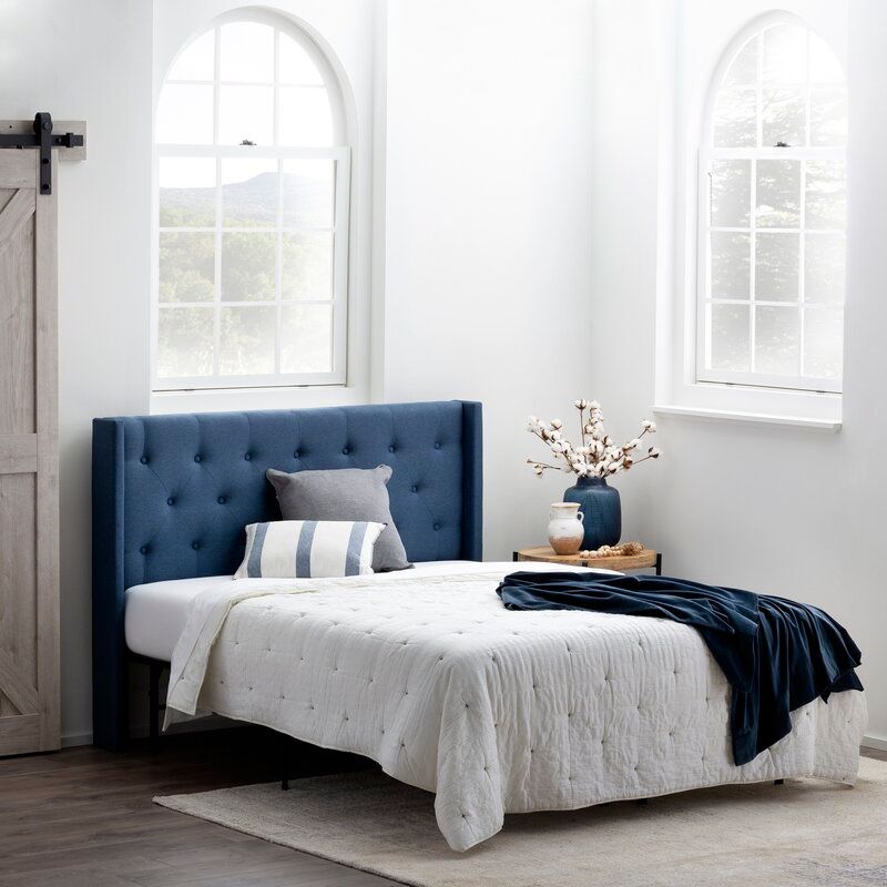 Aldo Upholstered WingBack Headboard-Queen thumbnail 6