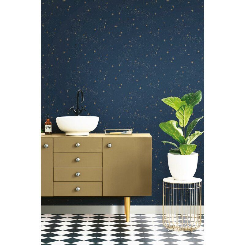 REBECCA UPON A STAR PEEL AND STICK WALLPAPER ROLL thumbnail 2