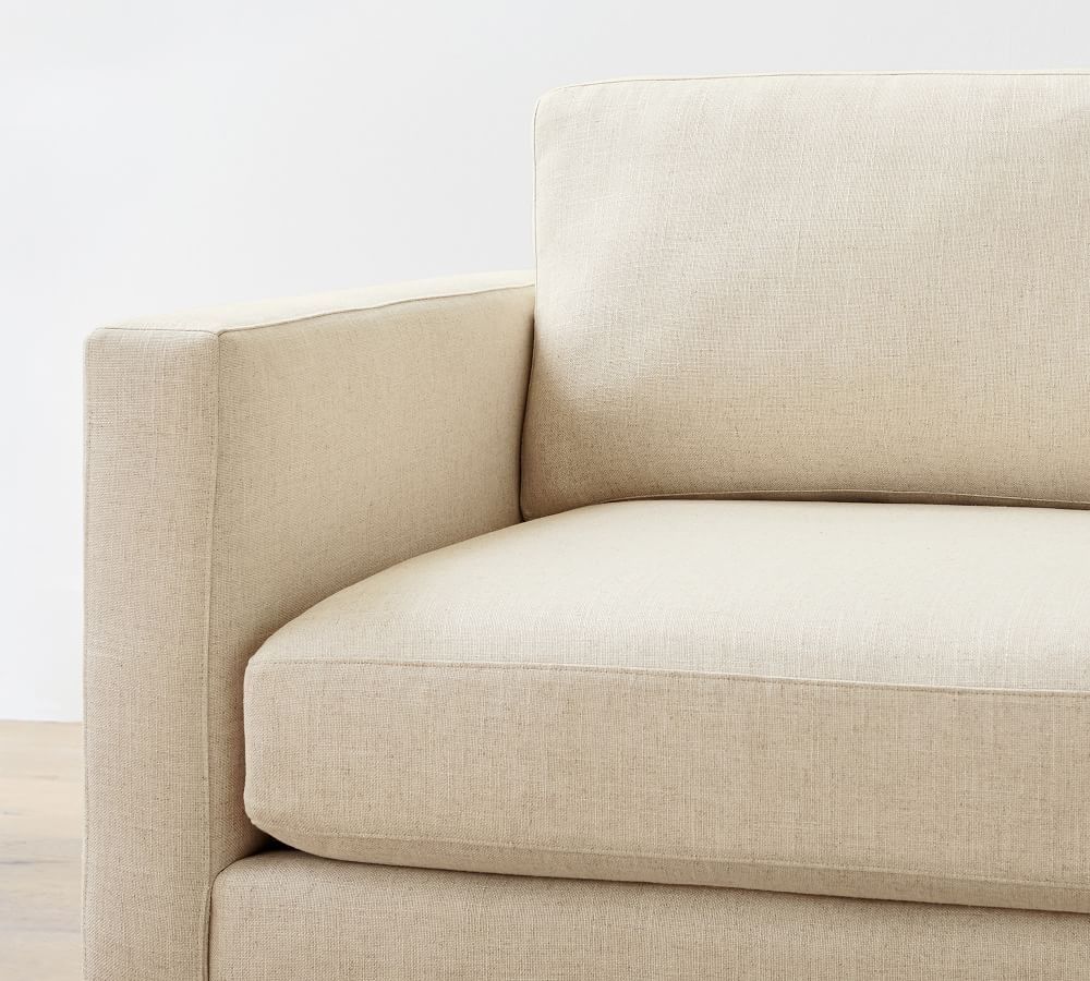 Jake Upholstered Sofa with Wood Base thumbnail 5