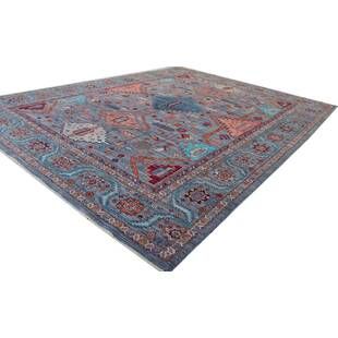 RUNNER ARYANA ORIENTAL BLUE AREA RUG thumbnail 2