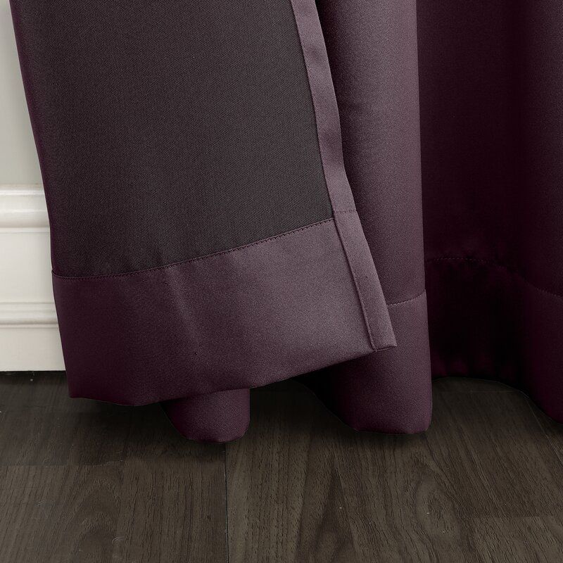 CABRAL BASIC SOLID COLOR CURTAIN PANEL thumbnail 2