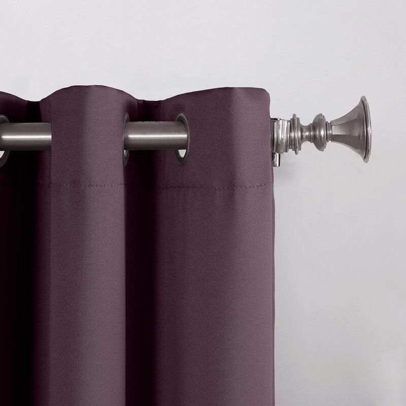 CABRAL BASIC SOLID COLOR CURTAIN PANEL thumbnail 4