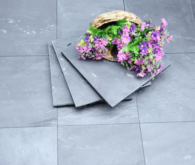 COURTYARD STONE INTERLOCKING DECK TILES IN GRAY thumbnail 3