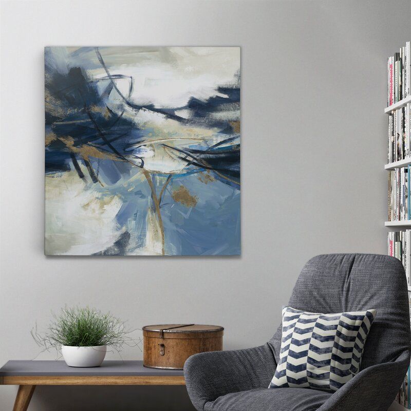 Gold Rush V1 Painting Print on Wrapped Canvas Unframe thumbnail 3