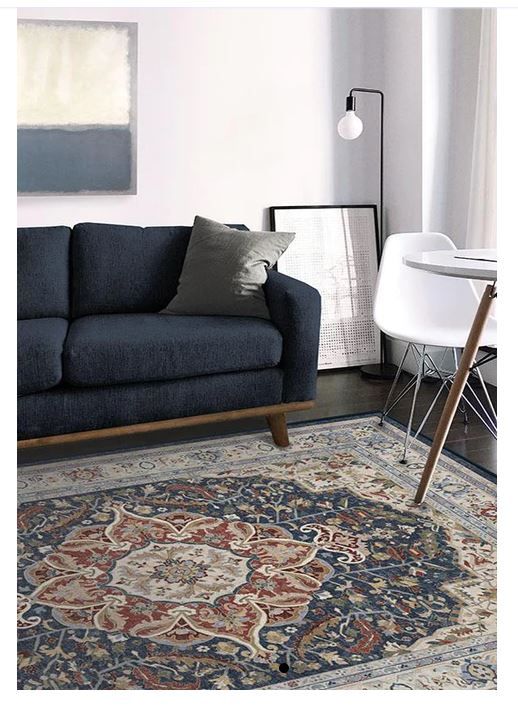 Malileh Heriz Opal Rug-6'x9' thumbnail 2