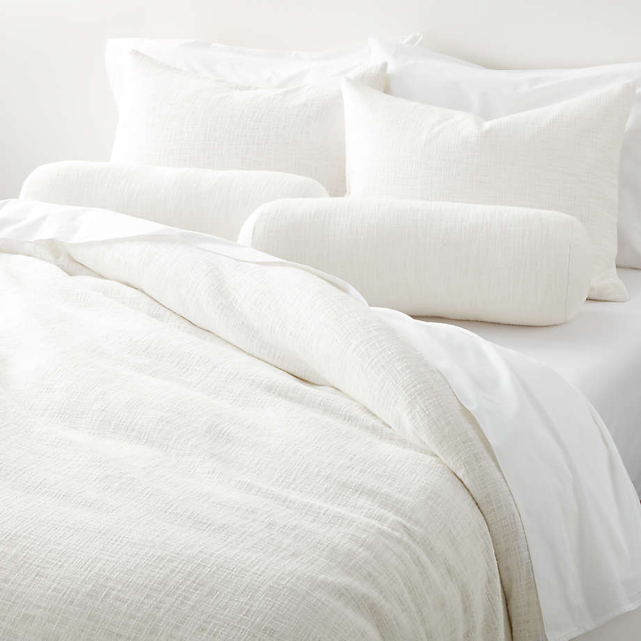 LINDSTROM WHITE BOLSTER PILLOW thumbnail 2