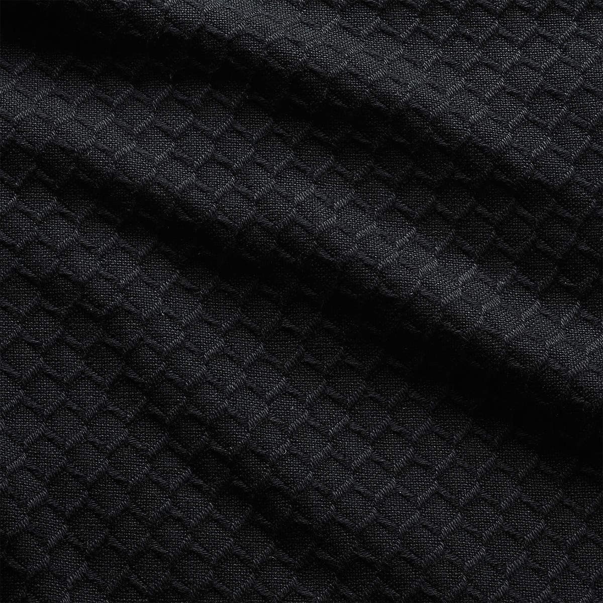 HIVE BLACK WAFFLE WEAVE BLANKET thumbnail 3