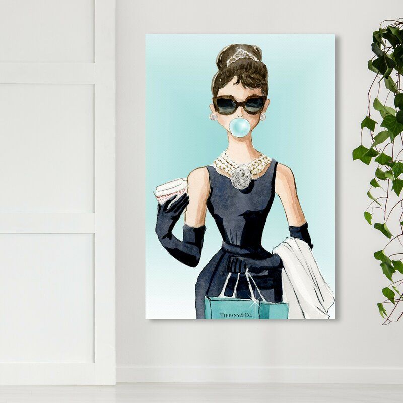 PEOPLE AND PORTRAITS BUBBLE GUM JEWELRY CELEBRITIES ART PRINT UNFRAME thumbnail 4