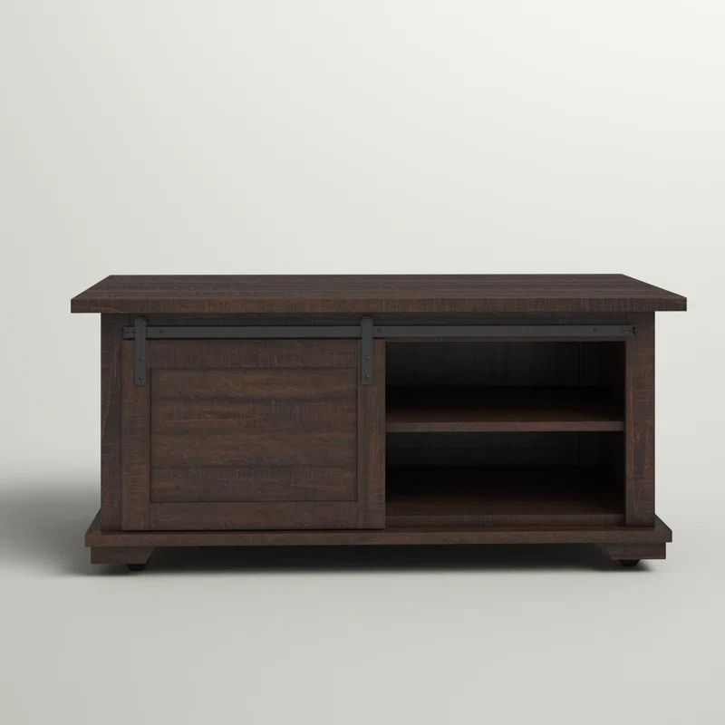 ESKIL WHEEL COFFEE TABLE WITH STORAGE thumbnail 3