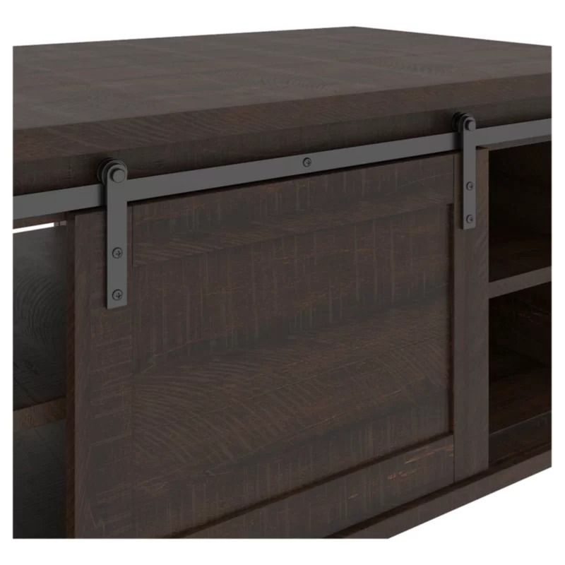 ESKIL WHEEL COFFEE TABLE WITH STORAGE thumbnail 4