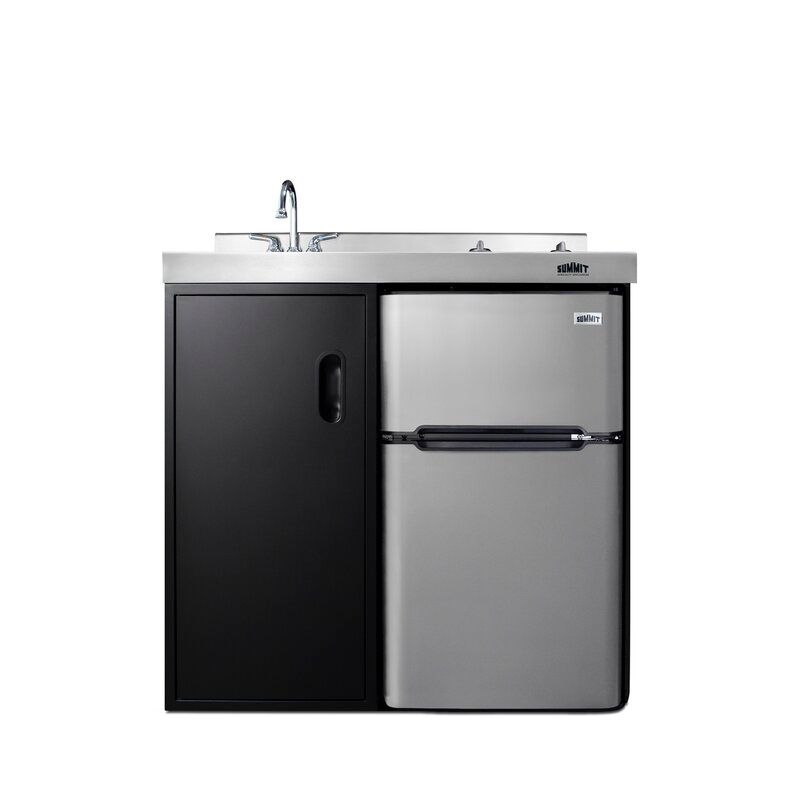 Summit Appliance Kitchenette Mini Fridge with Freezer thumbnail 3