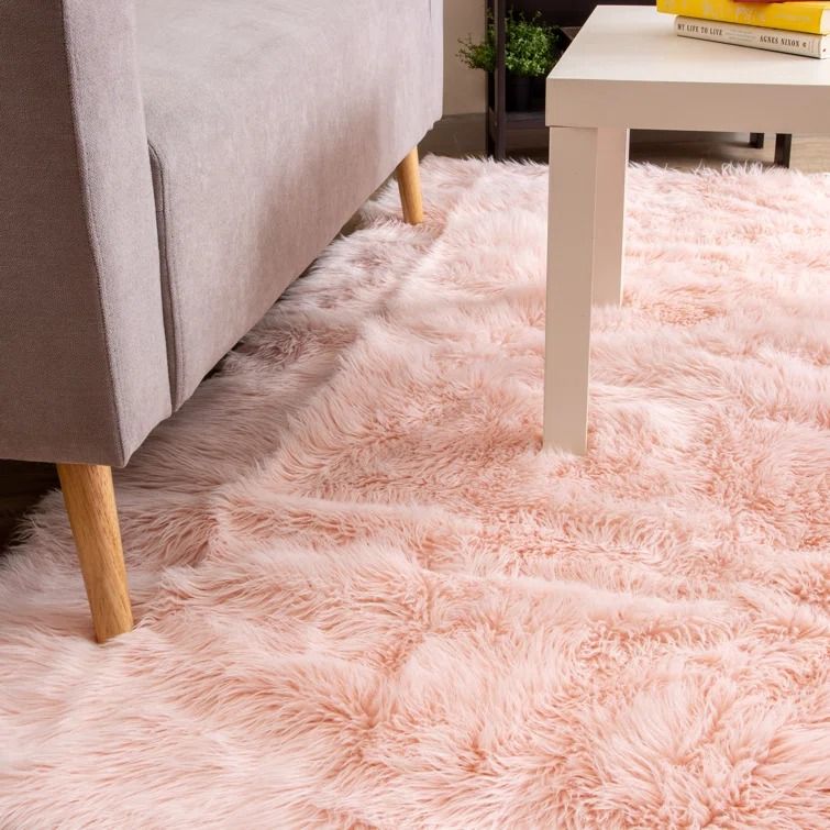 Dominick Handmade Pink Area Rug-6'x9' thumbnail 2