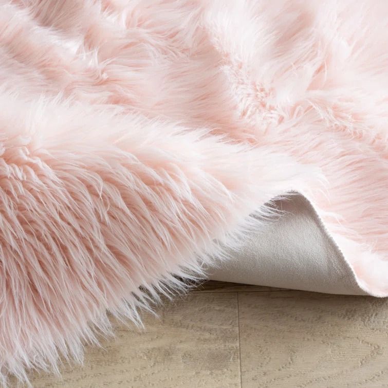 Dominick Handmade Pink Area Rug-6'x9' thumbnail 5