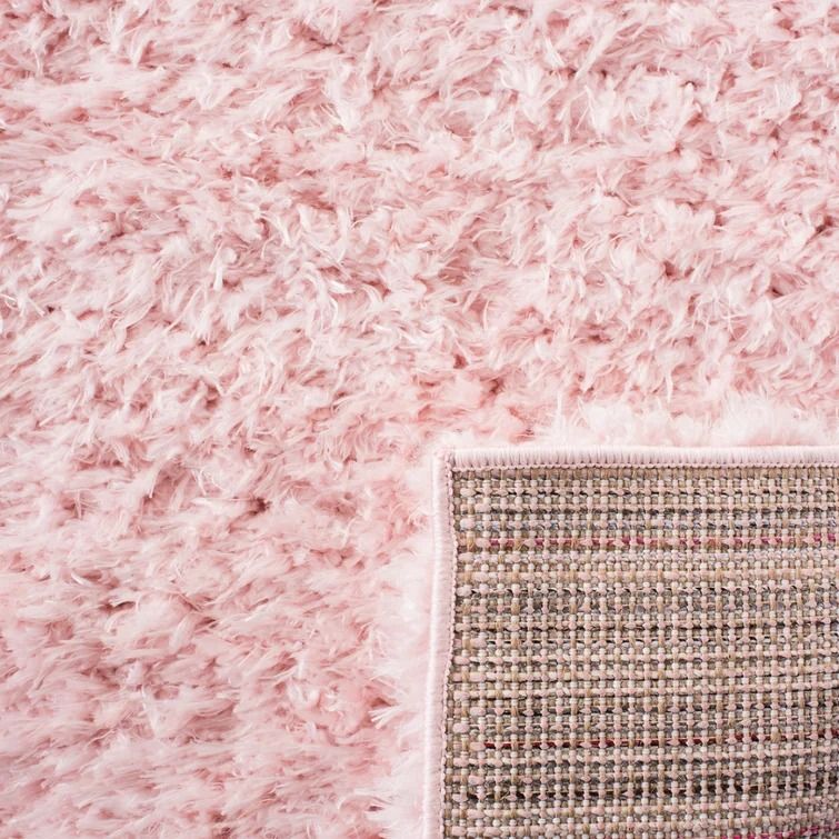 Isidore Shag Pink Area Rug-10'6"x14' thumbnail 3