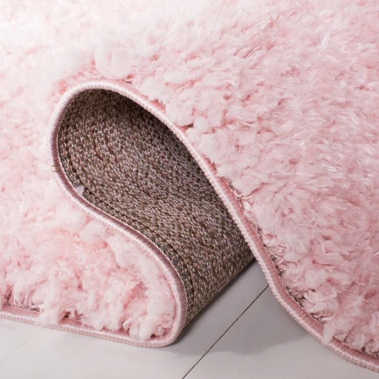 Isidore Shag Pink Area Rug-10'6"x14' thumbnail 4