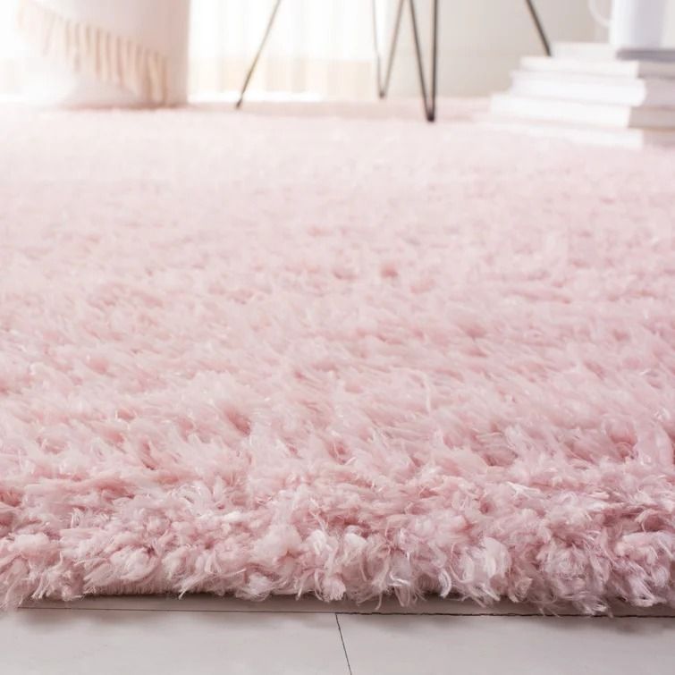 Isidore Shag Pink Area Rug-10'6"x14' thumbnail 5