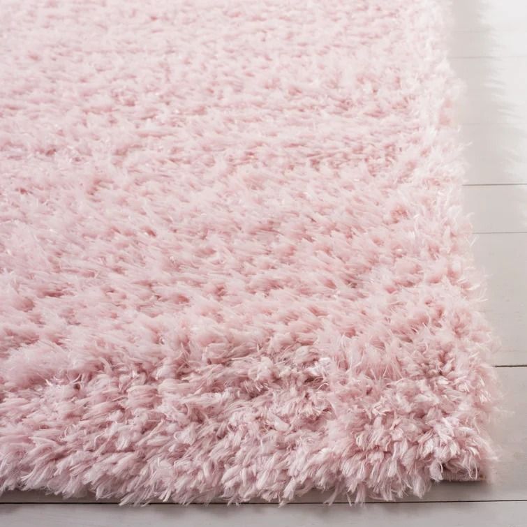 Isidore Shag Pink Area Rug-10'6"x14' thumbnail 6