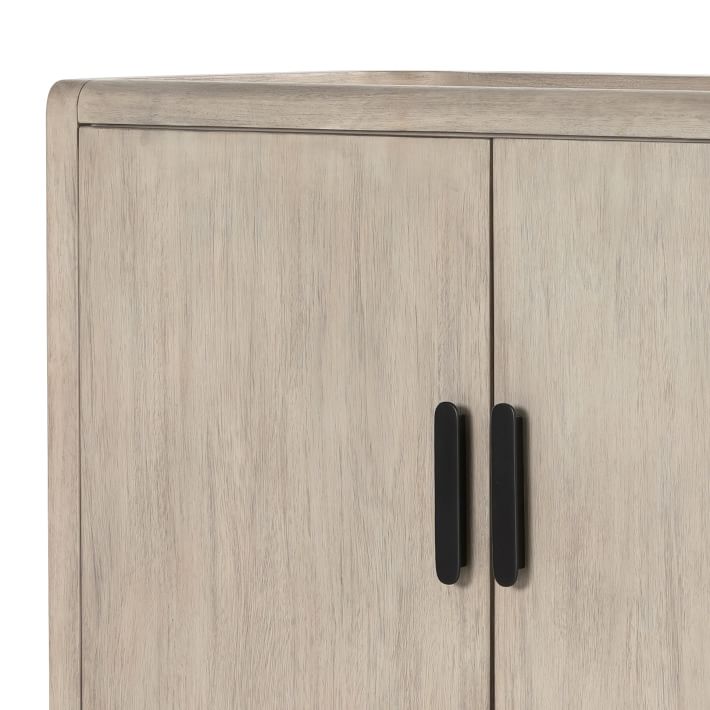 MODERN MAHOGANY BUFFET thumbnail 3