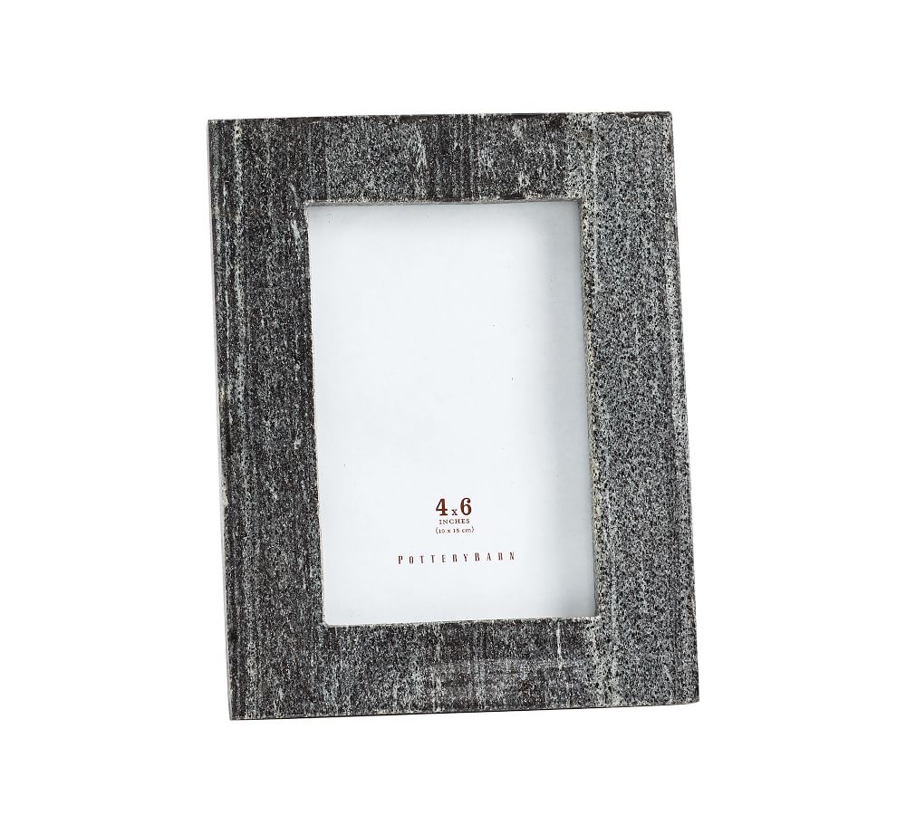 Handcrafted Marble Picture Frames Black with frame thumbnail 4