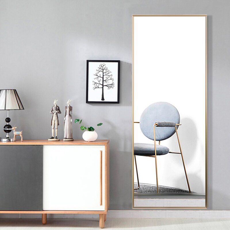 GOLD SNELLER GLAM BATHROOM VANITY MIRROR thumbnail 2