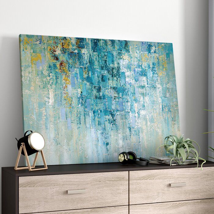 I LOVE THE RAIN WRAPPED CANVAS GRAPHIC ART PRINT WITHOUT FRAME thumbnail 2