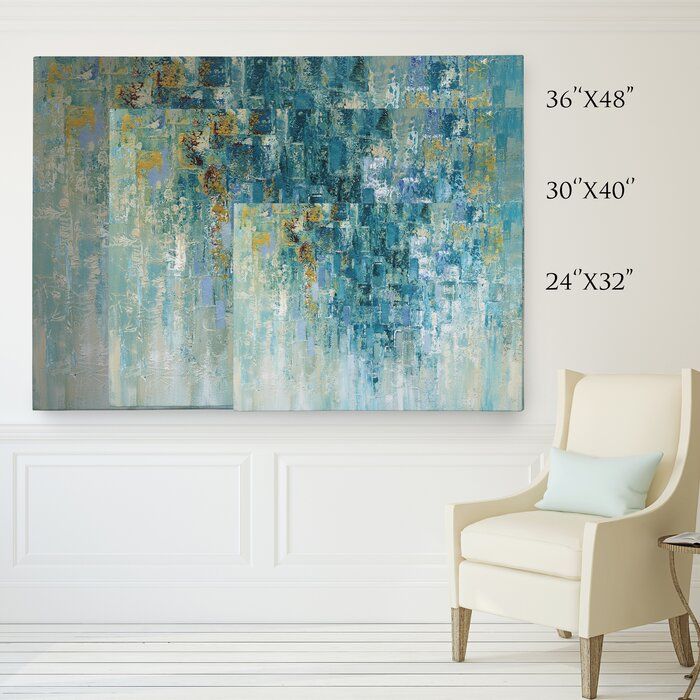 I LOVE THE RAIN WRAPPED CANVAS GRAPHIC ART PRINT WITHOUT FRAME thumbnail 4
