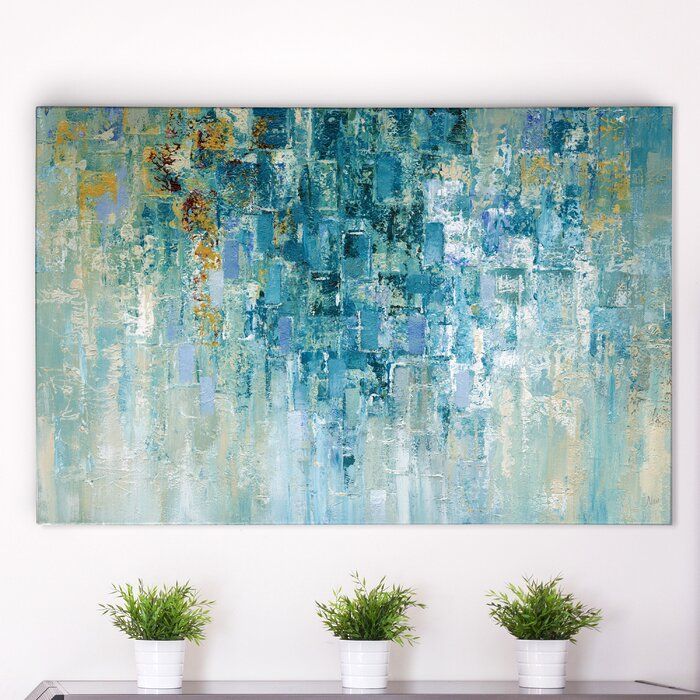 I LOVE THE RAIN WRAPPED CANVAS GRAPHIC ART PRINT WITHOUT FRAME thumbnail 5