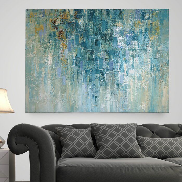 I LOVE THE RAIN WRAPPED CANVAS GRAPHIC ART PRINT WITHOUT FRAME thumbnail 6