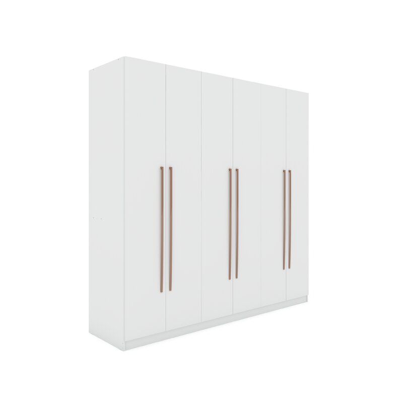 BRASSFIELD FREESTANDING WARDROBE ARMOIRE thumbnail 2