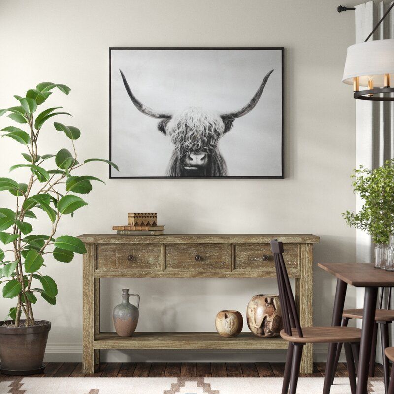 PANCHO PICTURE FRAME GRAPHIC ART PRINT ON WRAPPED CANVAS WITH FRAME thumbnail 3
