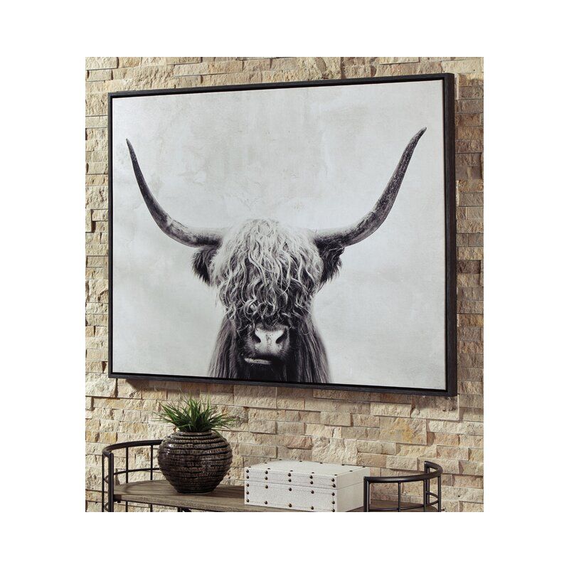 PANCHO PICTURE FRAME GRAPHIC ART PRINT ON WRAPPED CANVAS WITH FRAME thumbnail 5