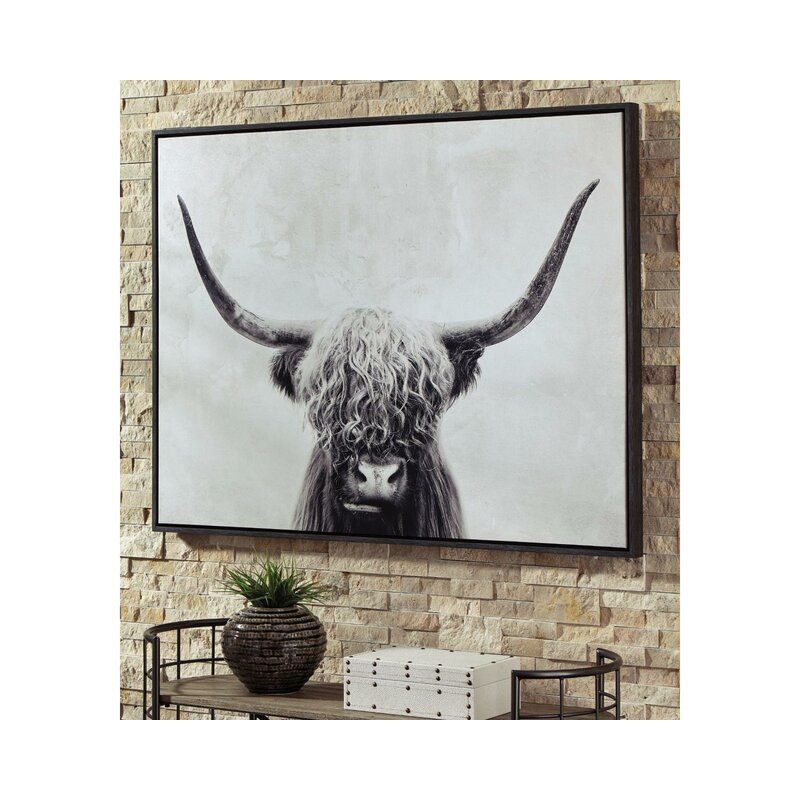 PANCHO PICTURE FRAME GRAPHIC ART PRINT ON WRAPPED CANVAS WITH FRAME thumbnail 6