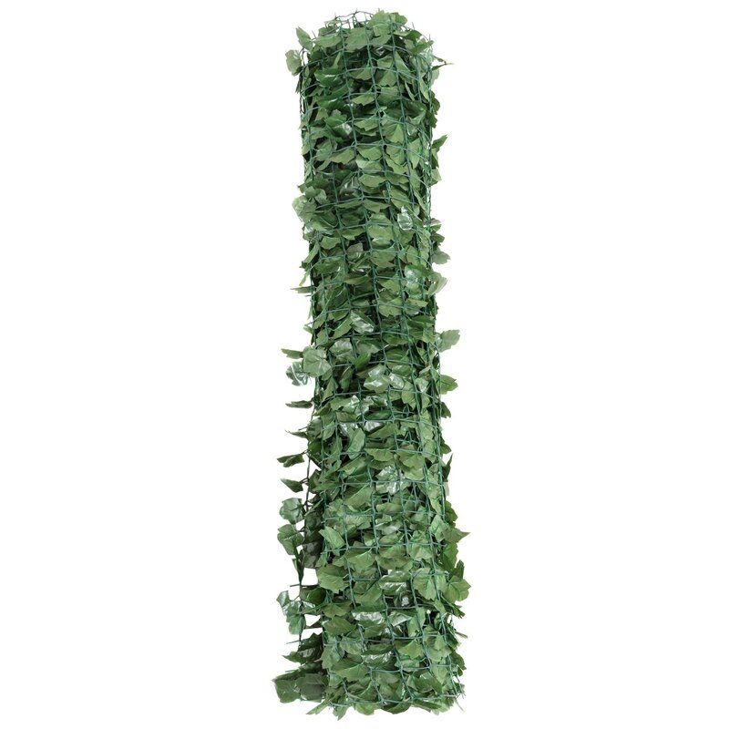 GREEN FAUX IVY LEAF DECORATIVE PRIVACY FENCE  thumbnail 6