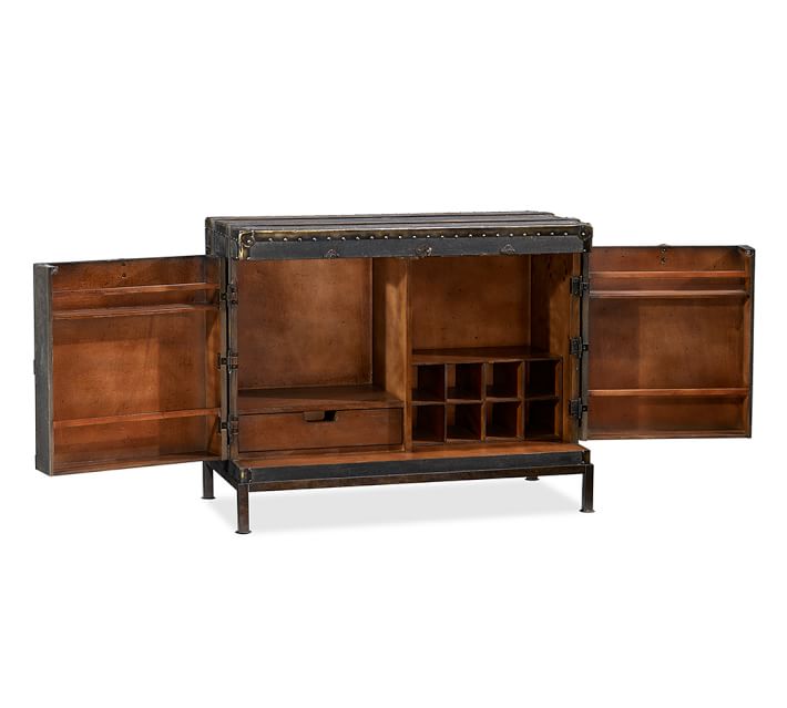 Ludlow Trunk Bar Cabinet (44.5") thumbnail 3
