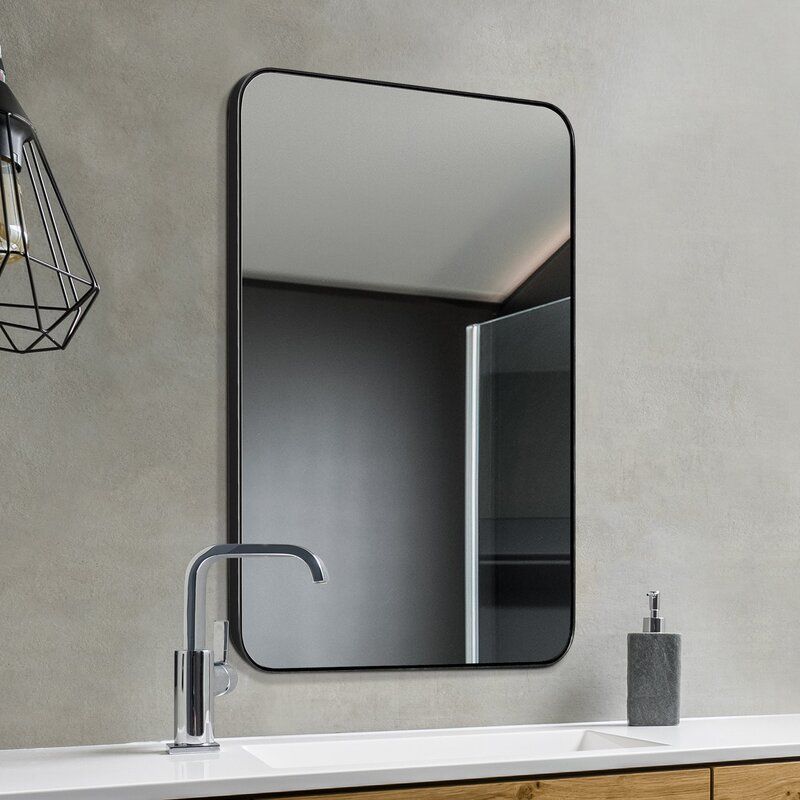 MATTE BLACK INMAN VENETIAN ACCENT MIRROR thumbnail 3