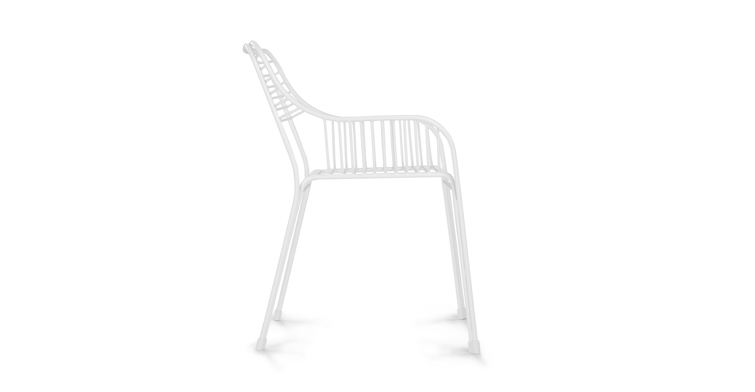Caya Dahlia White Dining Armchair thumbnail 2