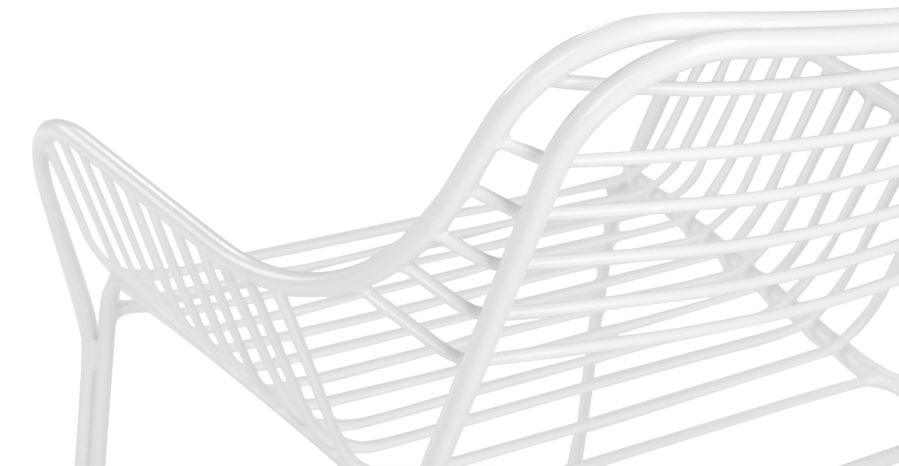 Caya Dahlia White Dining Armchair thumbnail 4