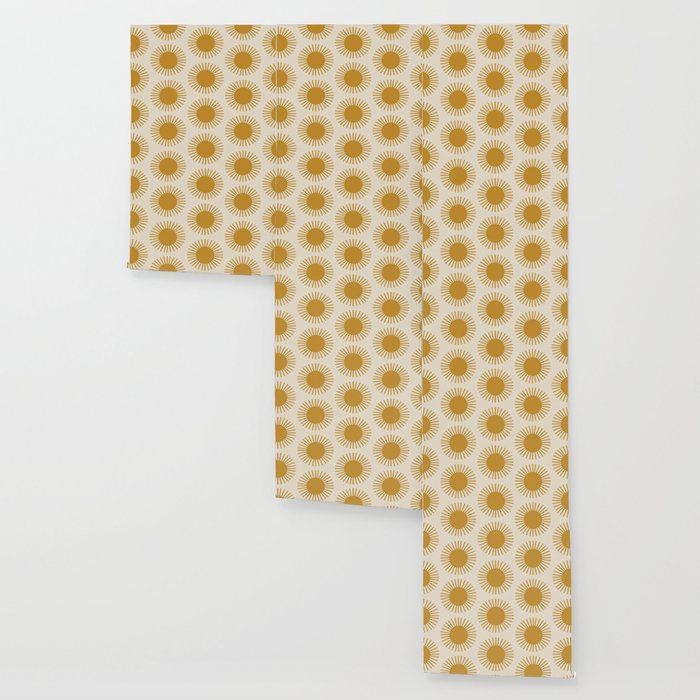 GOLDEN SUN PATTERN WALLPAPER thumbnail 3