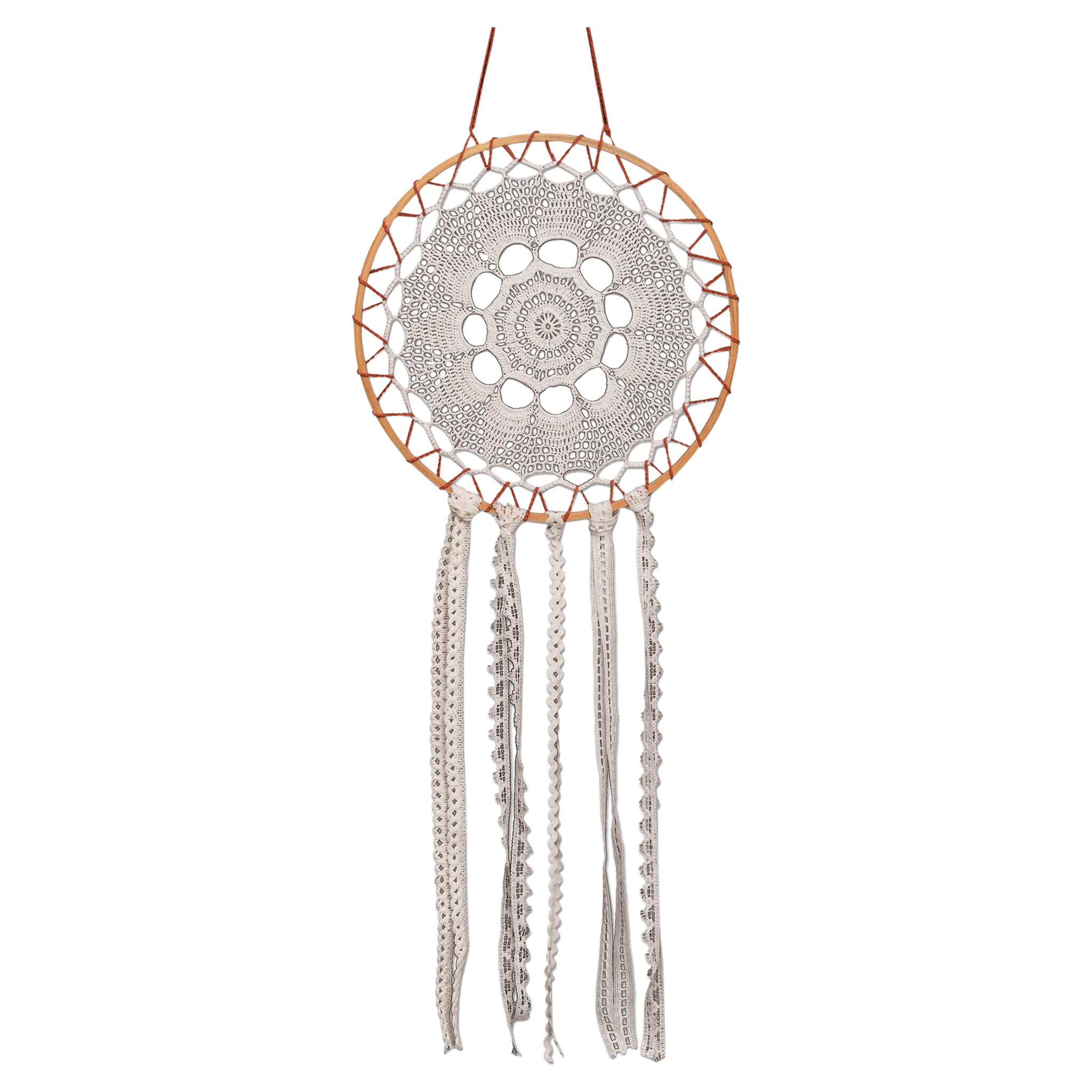 CROCHET DREAM CATCHER HANDCRAFTED WALL DECOR thumbnail 6