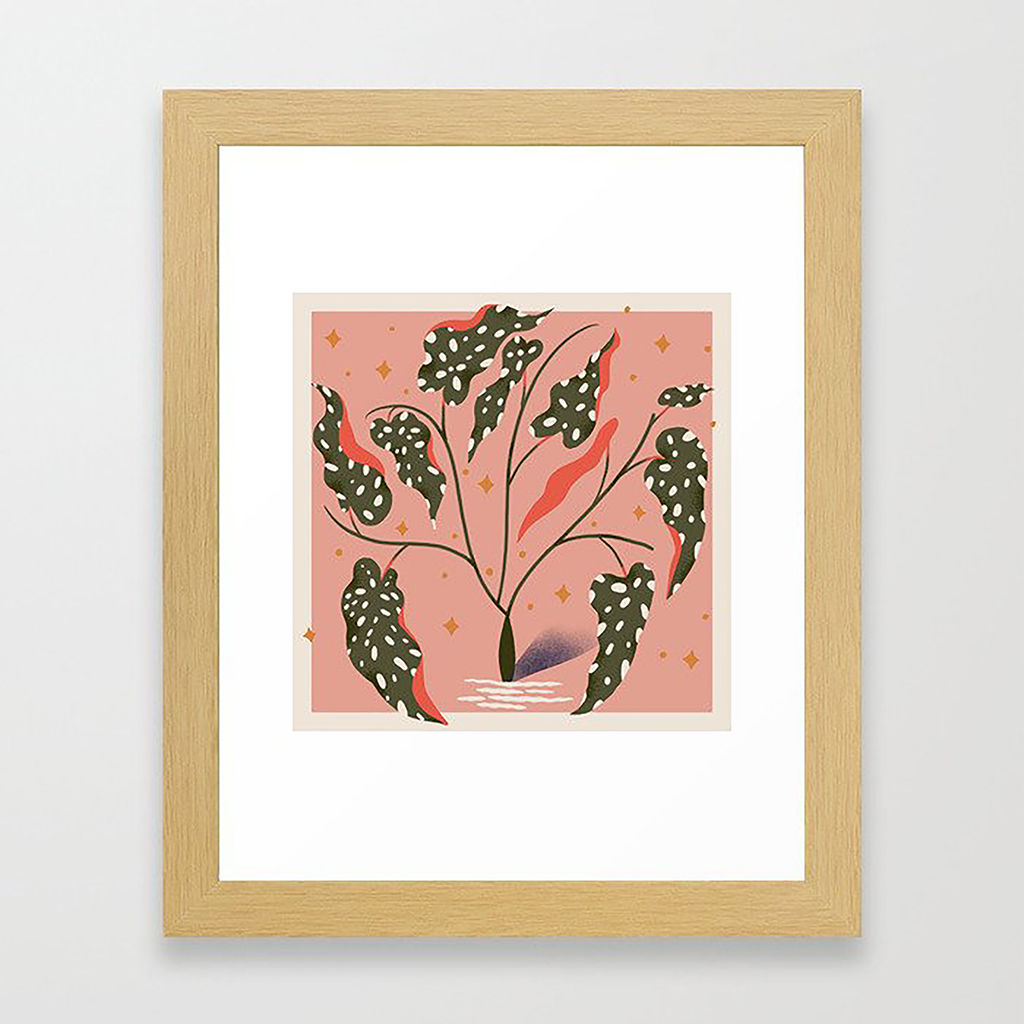 FLOURISHING FRAMED ART PRINT WITH FRAME thumbnail 2