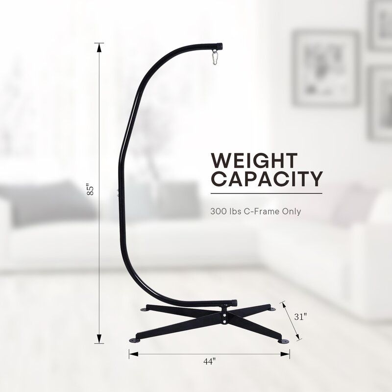 DAVION METAL HAMMOCK CHAIR STAND thumbnail 5