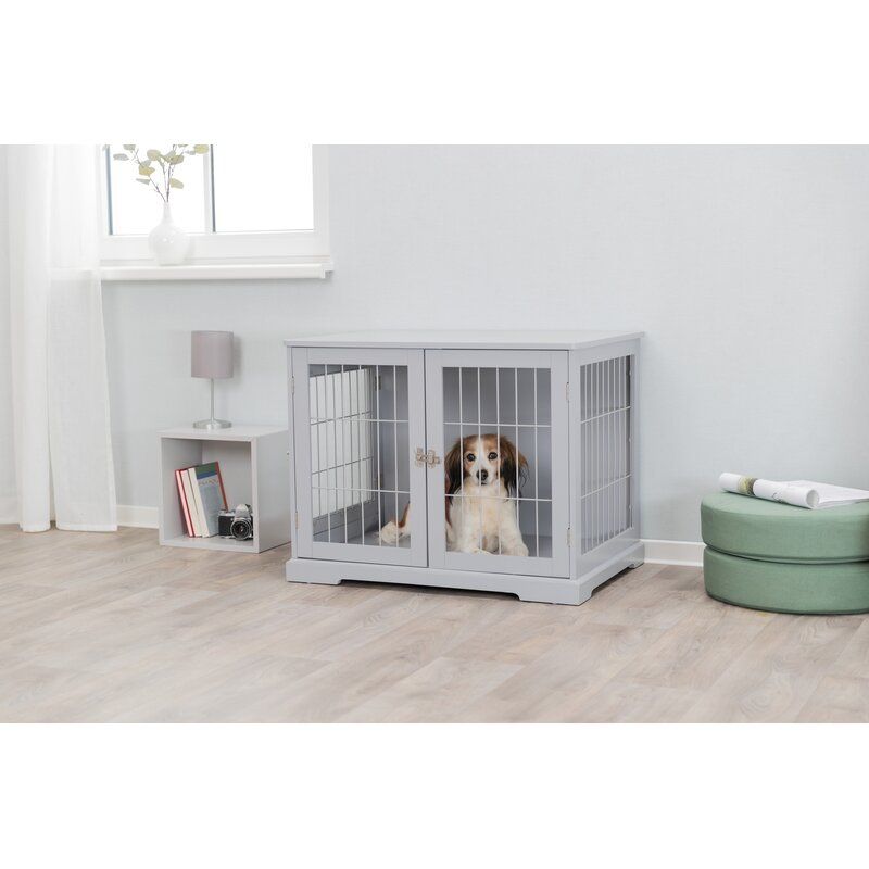 Goetz Wood and Wire Design Medium Pet Crate thumbnail 3
