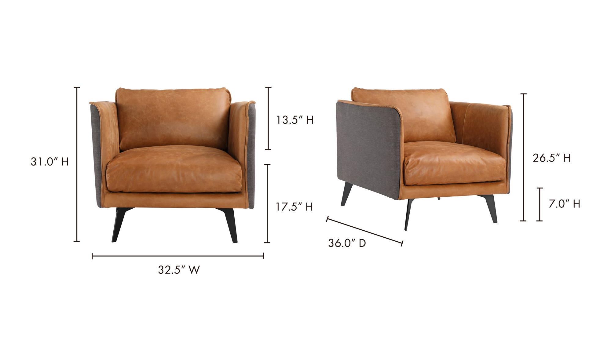 Sicilian Leather Armchair thumbnail 7