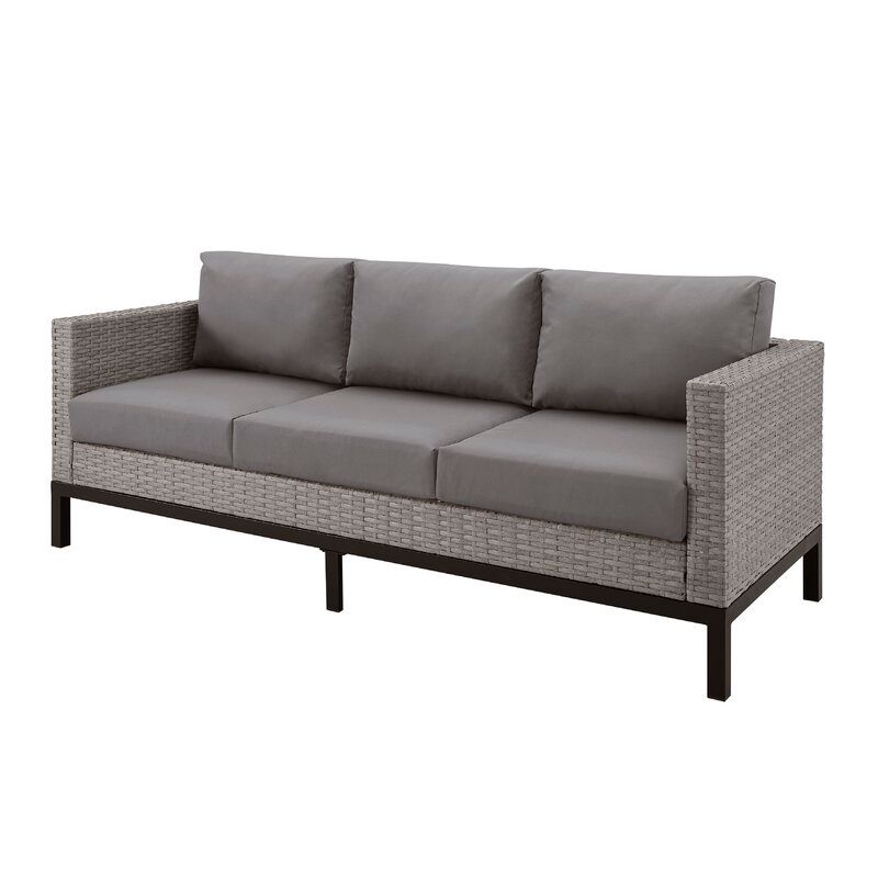 BERGER WIDE OUTDOOR PATIO SOFA thumbnail 3