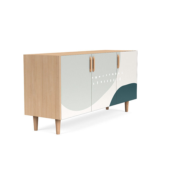 Latte Voss Sideboard in Sea Cliff  thumbnail 2